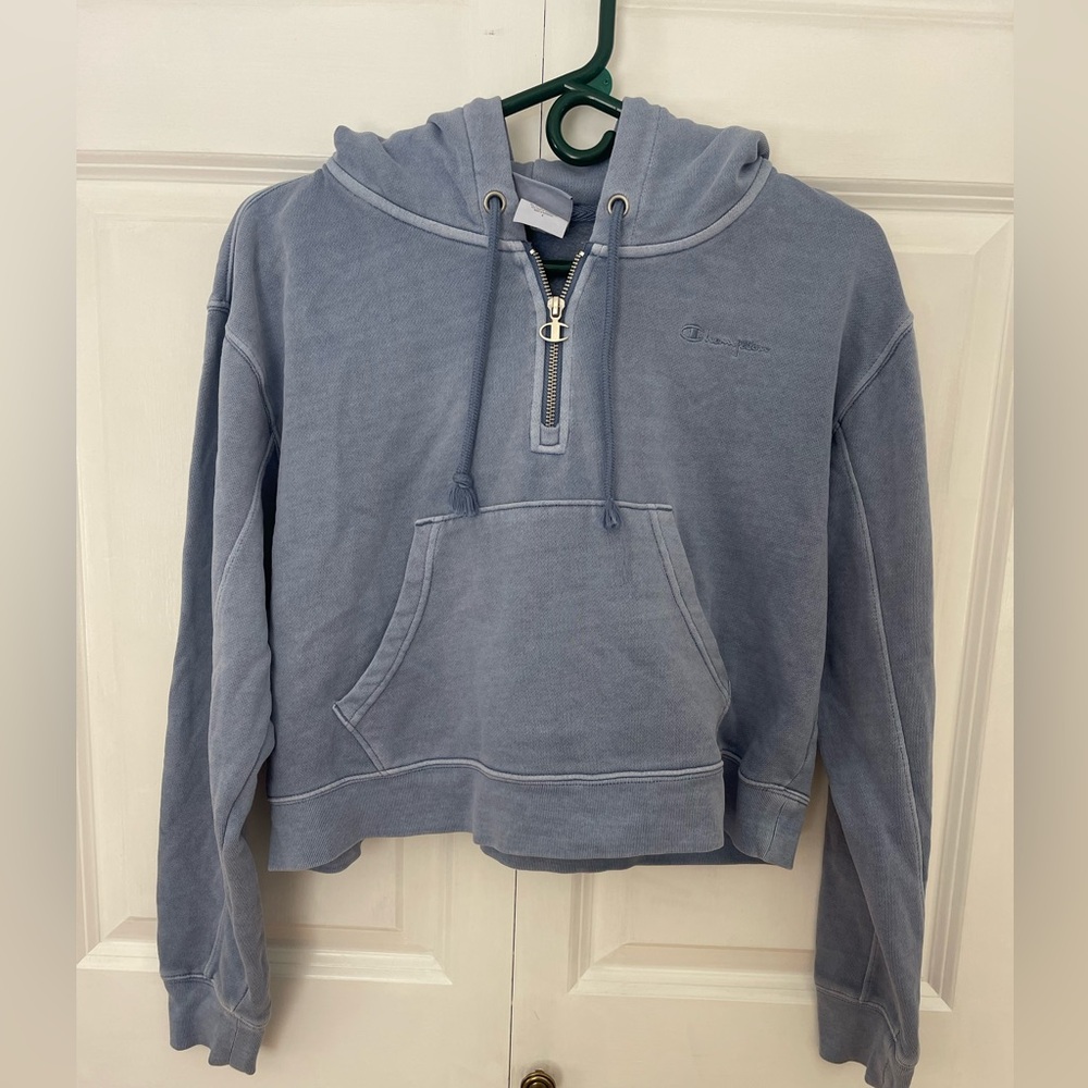 Champion cropped hoodie